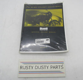 Buell NOS Sealed Official Factory 2001 Cyclone  M2/M2L Service Manual 99491-01Y