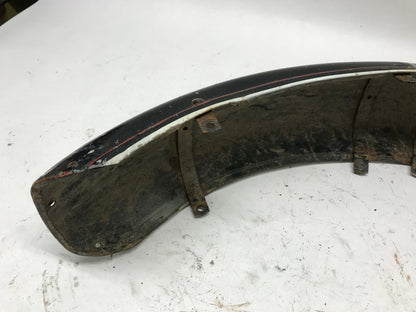 Vintage Harley Davidson Ironhead Front 5"  Fender Black no Dents Metal