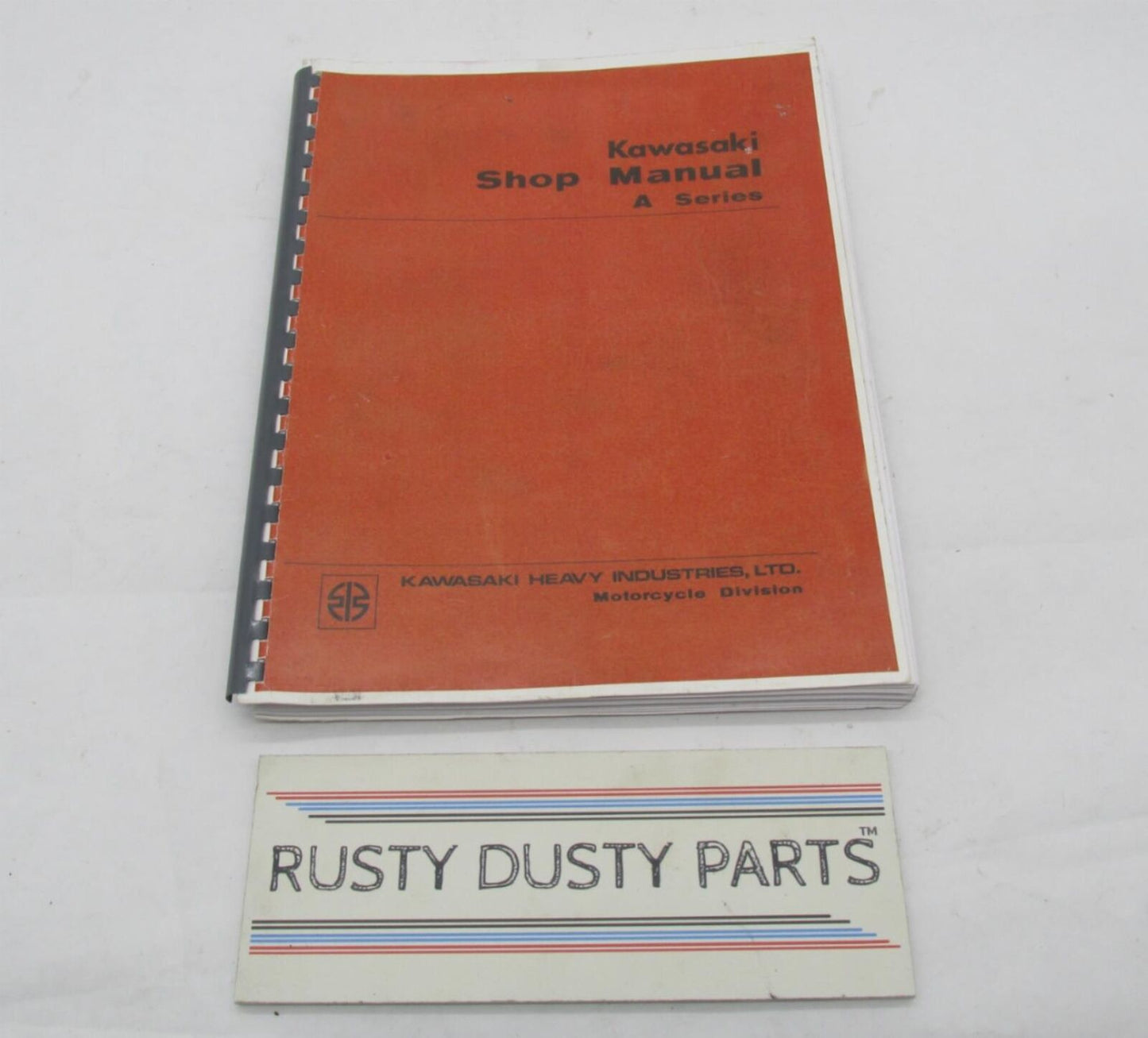 Genuine Kawasaki 1969- 1971 A1 A7 H1 Shop Repair Manual A Series Motorcycles