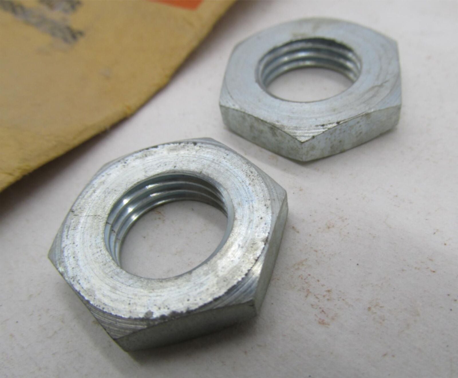 Lot of 2 Harley Davidson Genuine NOS Aermacchi MX SS Pivot Bolt Nuts 47512-66P
