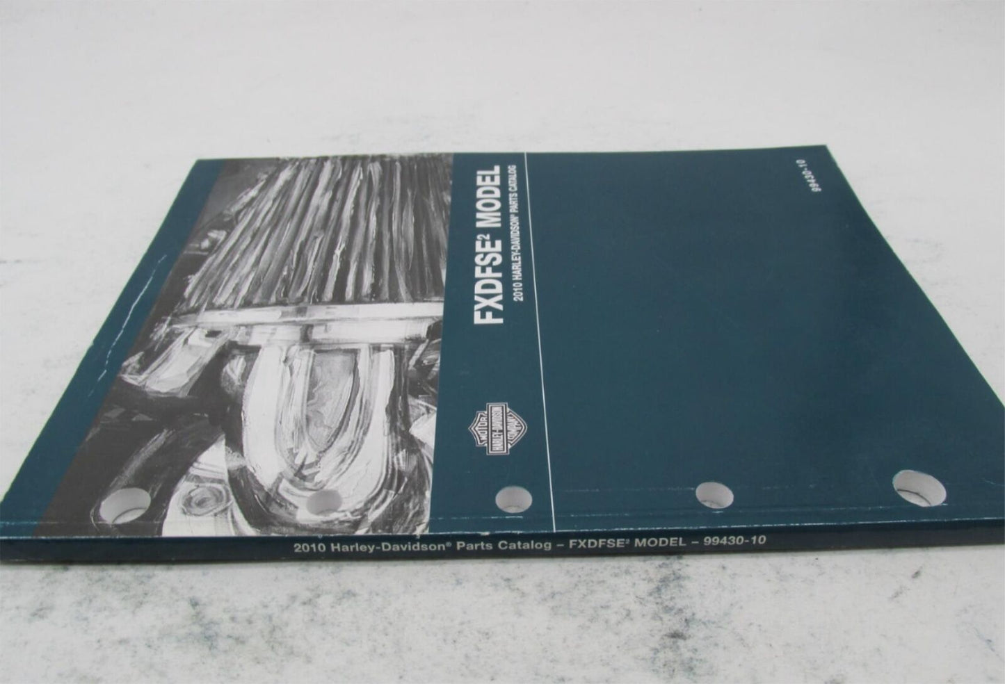 Harley-Davidson Official Factory 2010 FXDFSE² Parts Catalog 99430-10