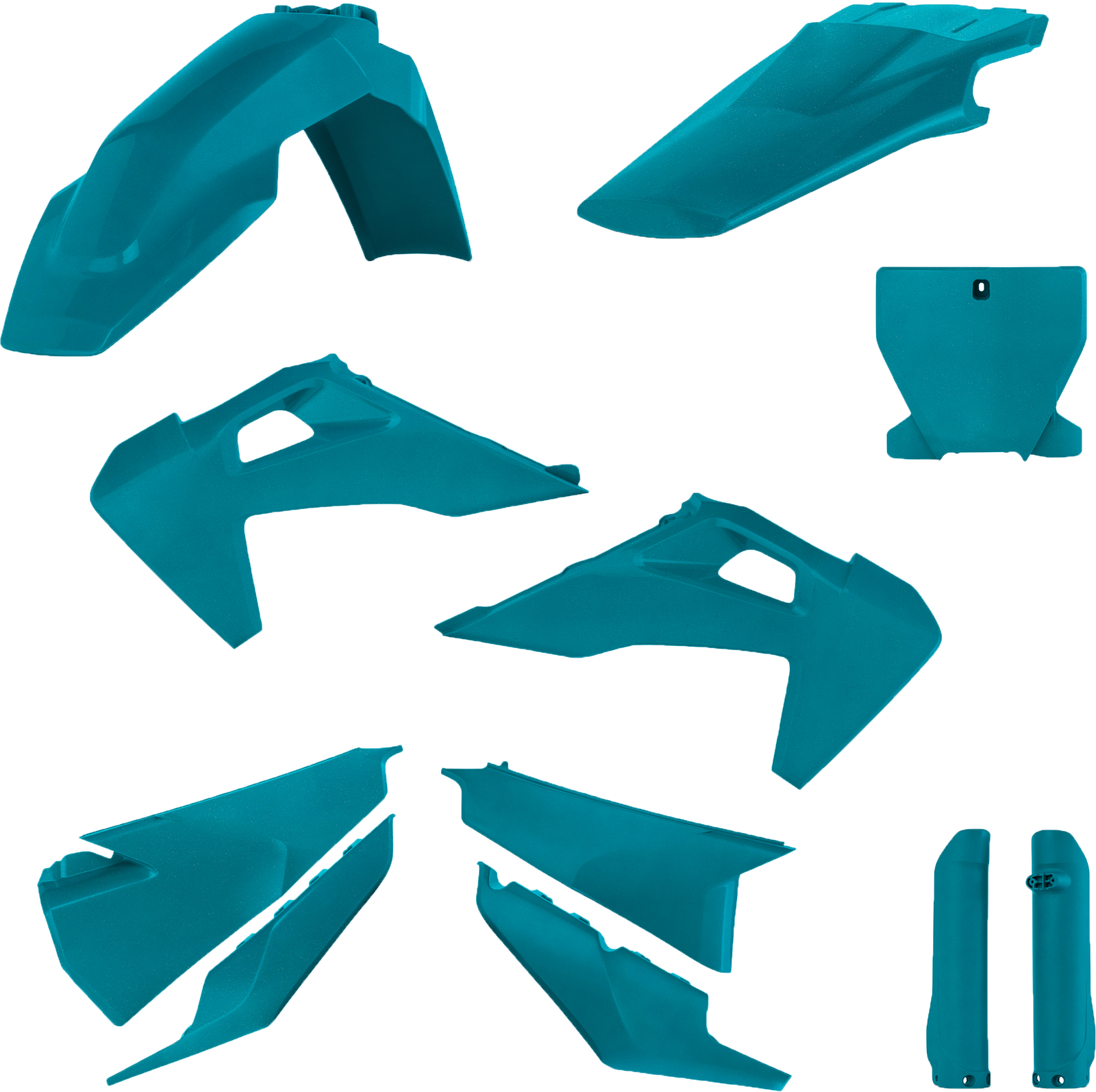 Acerbis Full Plastic Kit Teal Metallic 2726557441