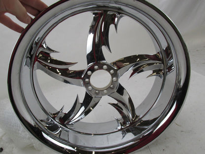 Harley Davidson Custom Chopper 6.5X16 Chrome Star Blade Rim Wheel with Hub