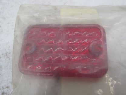 Harley Custom Chrome Wedge Style Marker Light Red Lens Replacement 09102