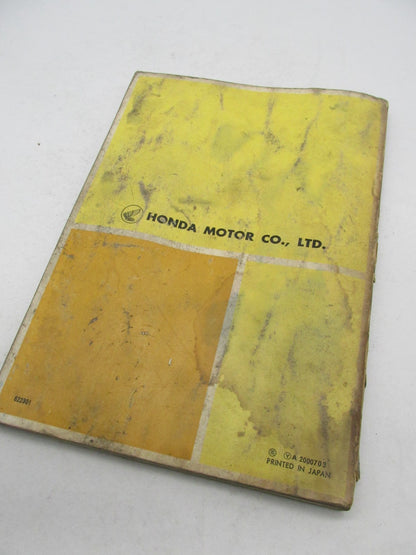 Genuine OEM Honda 125 150 Shop Service Repair Manual C92 CS92 CB92 C95