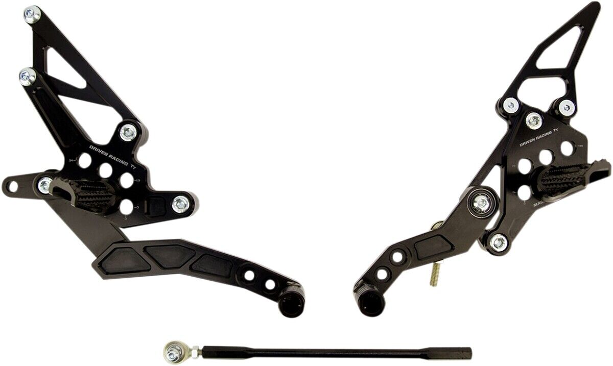 Driven TT Rearsets DRP-709-BK