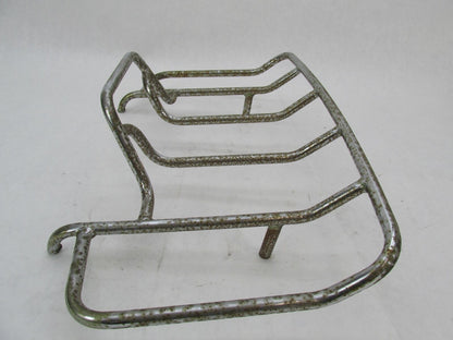 Used Motorcycle Chrome Patina Luggage Rack 22" x 12"