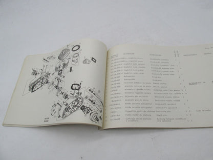 Bultaco Original Factory 1977 Pursang Parts Catalog List Book 192.32-P117