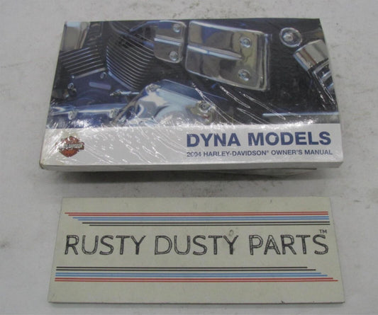Harley-Davidson NOS Factory 2004 Dyna Sealed Owner's Manual Set 99467-04