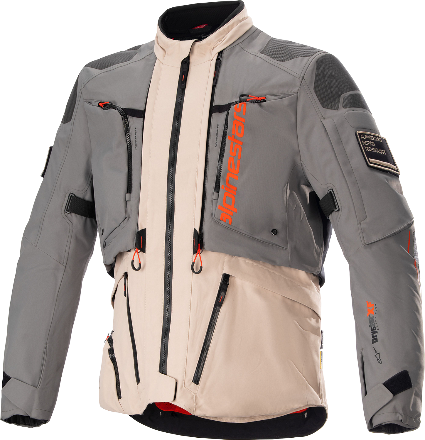 Alpinestars AMT 10-R Drystar XF Jacket Brown/Grey Medium 3209623-9684-M