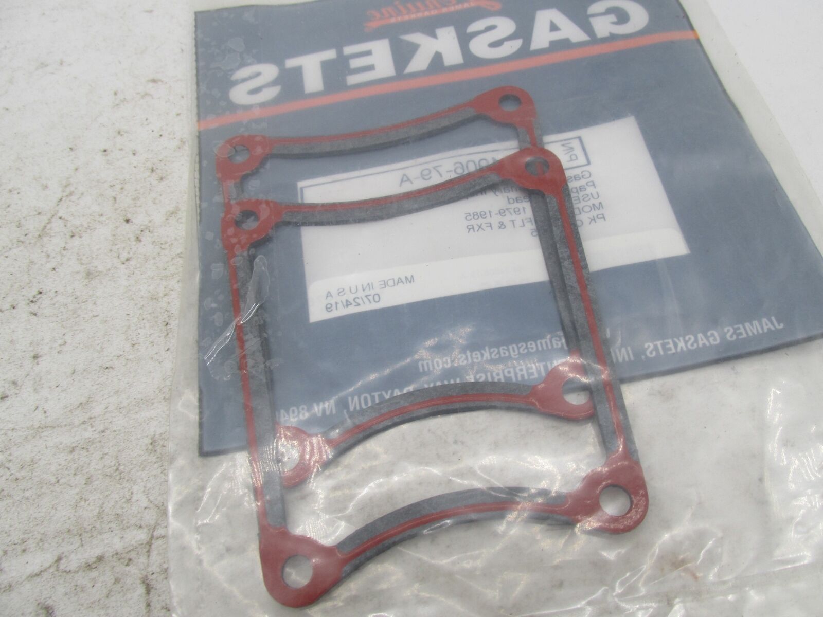 Lot of 2 Harley Davidson James Primary Inspection Cover Gaskets JGI-34906-79-A