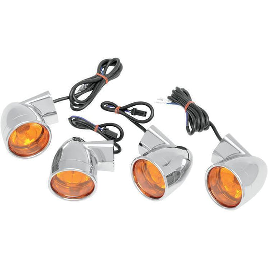 Drag Specialties DOT Bullet Style Turn Signal Kit 2020-0391