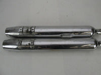 Harley Davidson Genuine Stock Chrome Exhaust Mufflers 65539-95 65538-95 #28