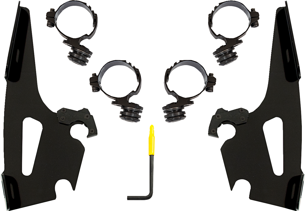 Memphis Shades Batwing Fairing Trigger Lock Mounting Kit MEB2067