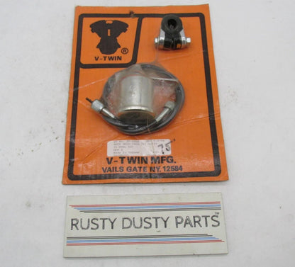 Harley Davidson V-Twin 2:1 Ratio 71-80 XL Deco Mechanical Tachometer 39-0366