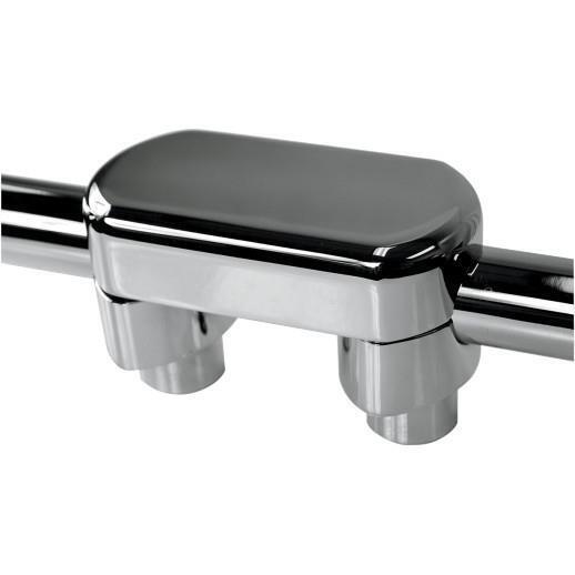LA Choppers Solid Handlebar Riser/Top Clamp Kits LA-7442-01