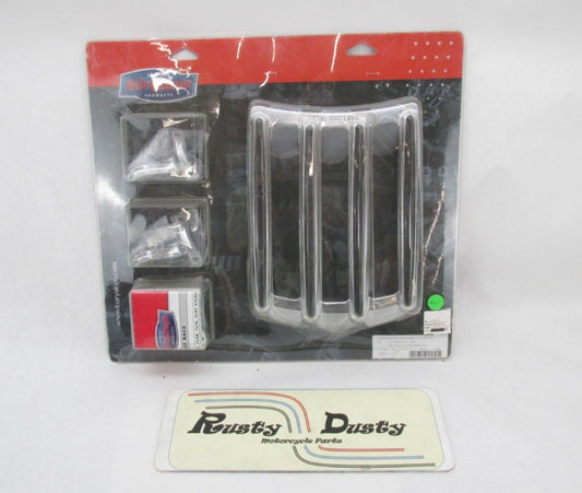 Kuryakyn Harley FL FLHX FLHR Chrome Touring Luggage Rack Set 7152