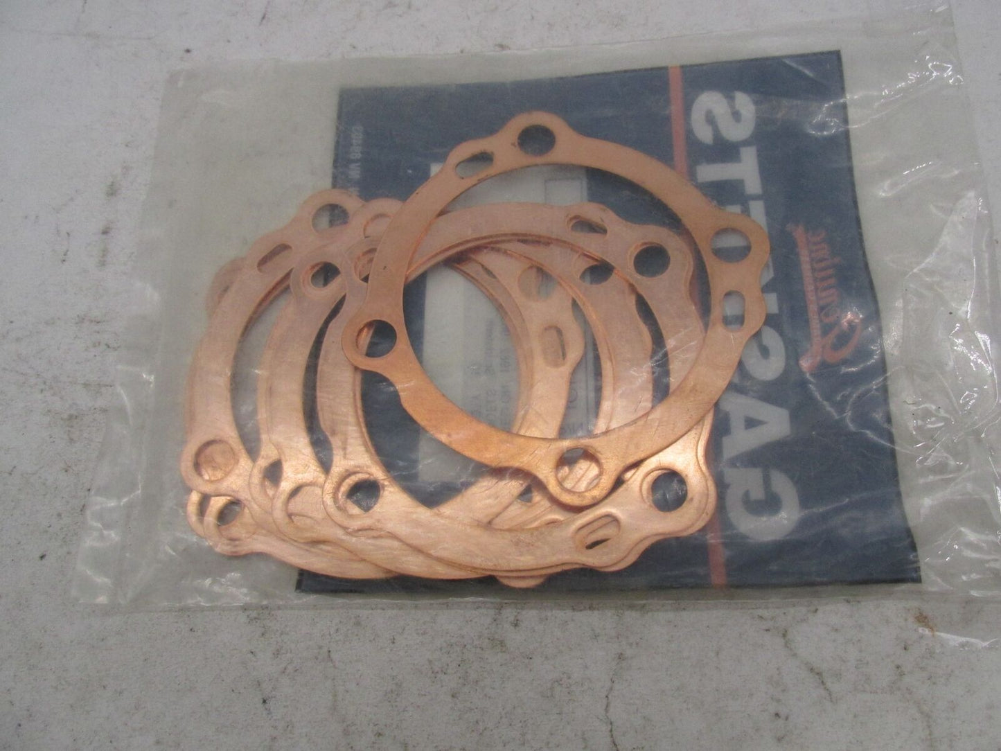 Lot of 8 Harley Davidson James Gaskets Copper Cylinder Head Gaskets JGI-16769-82