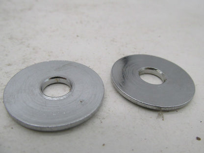 Lot of 2 Harley Aermacchi Genuine NOS Chrome Tank Mount Washers 61137-61P