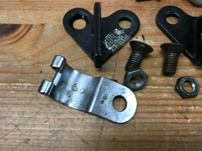 Lot of OEM Harley-Davidson Highway Peg Mounts Foot Peg Passenger clamp