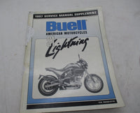 Buell Official Factory 1997 S1 Lightning Service Manual Supplement 99490-97YA