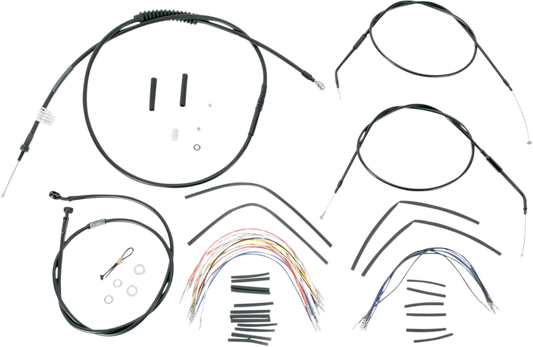 Burly Extended Cable/Brake Line Kit for Burly Ape Handlebars 14in B30-1000