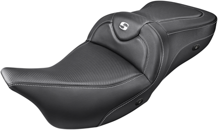 Saddlemen Heated RoadsofaCarbon Fiber Seat 808-07B-185HCT