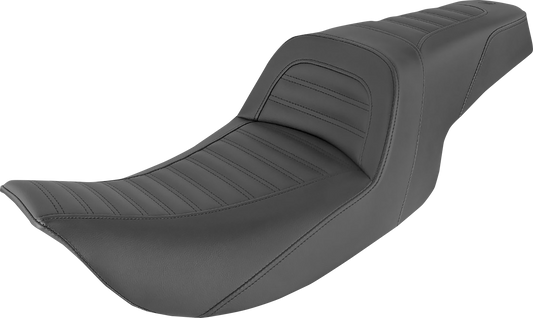 Saddlemen Slim Roll & Pleat Seat Black 897-06-161