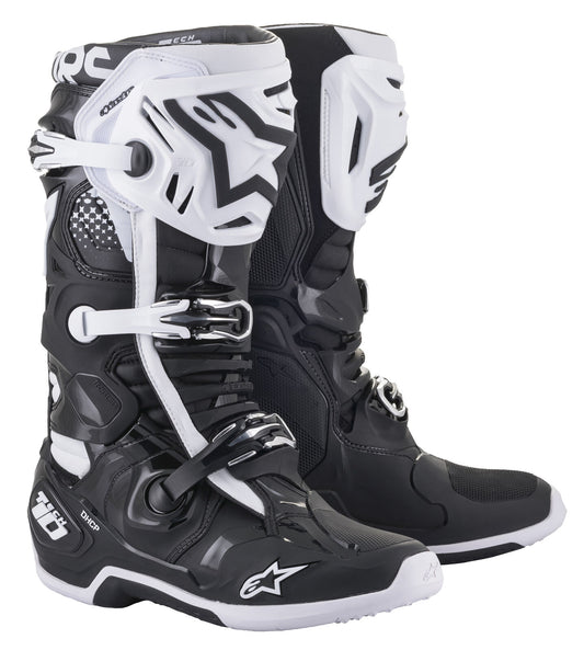 Alpinestars 2020 Tech 10 Boots Black/White 13 2010020-12-13