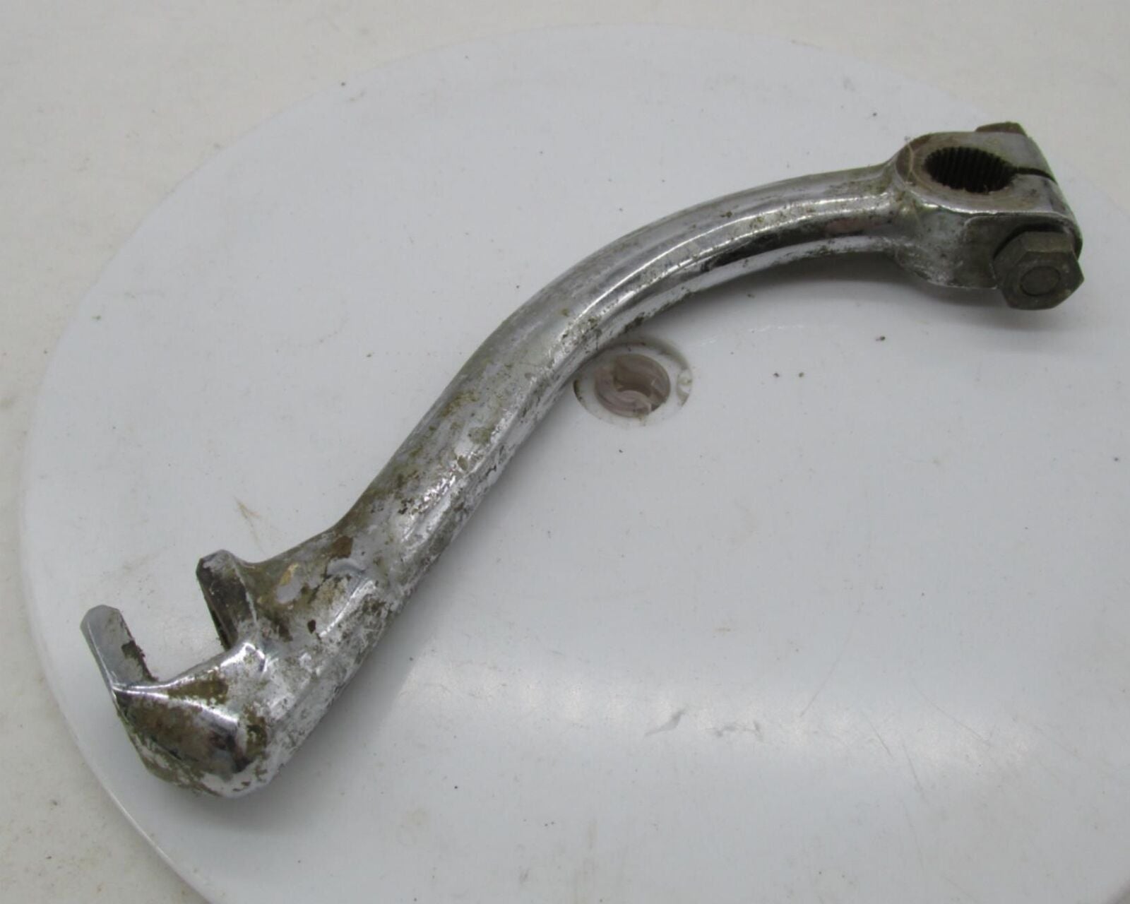 Harley Davidson Aermacchi Kick Start Chrome Lever Arm