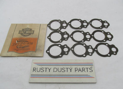 Lot of 9 Harley Davidson Genuine NOS Oil Seal Gaskets 35170-47A