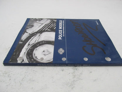 Harley-Davidson Official Factory 2012 Police Models Parts Catalog 99545-12