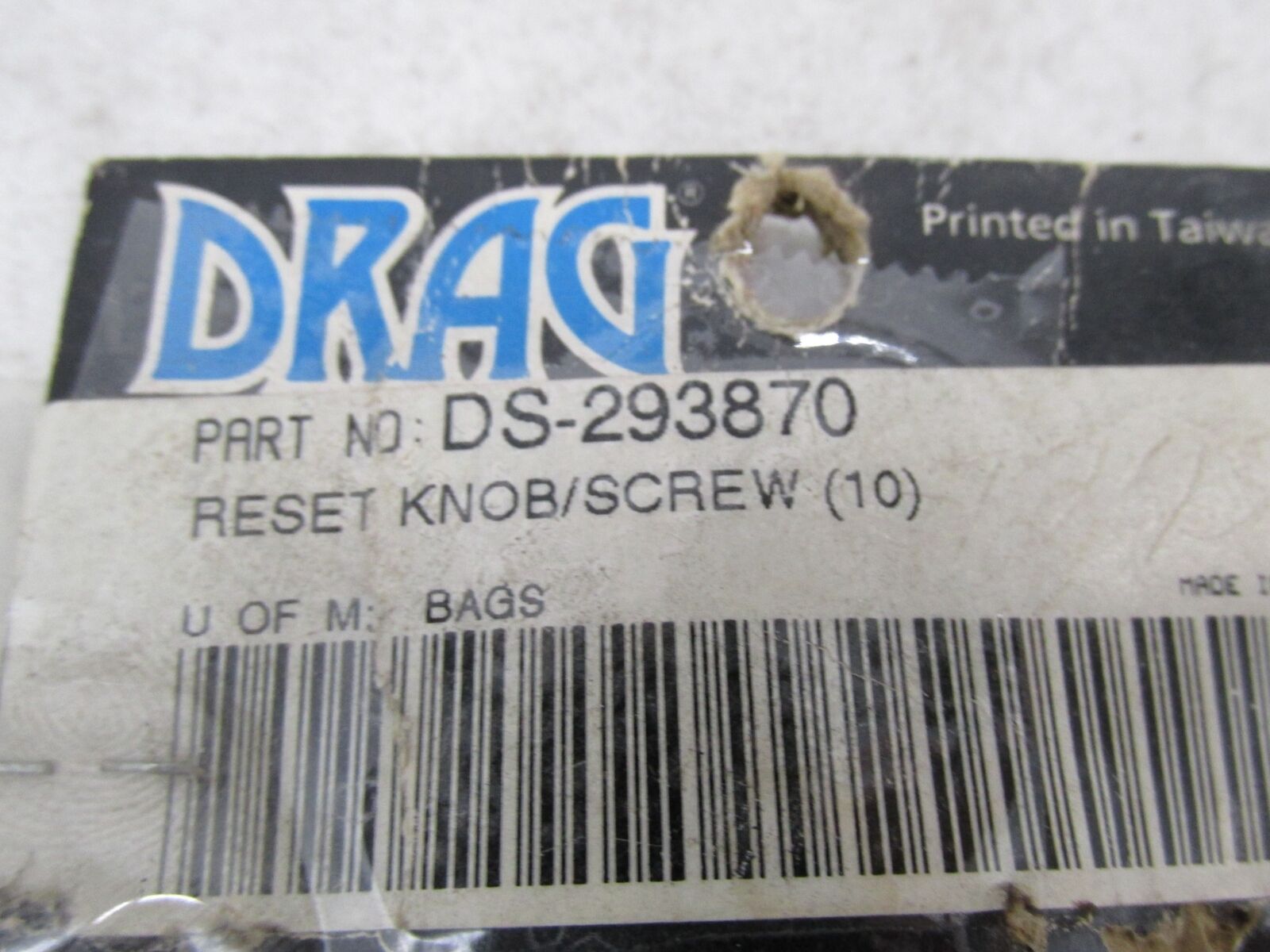 Lot of 4 Harley Davidson Drag Specialties Reset Knob Screw DS-293870