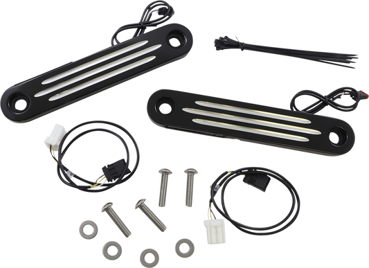 Custom Dynamics ProBEAM Dynamic Strips V2 Front Turn Signals PB-DS2-13-CON