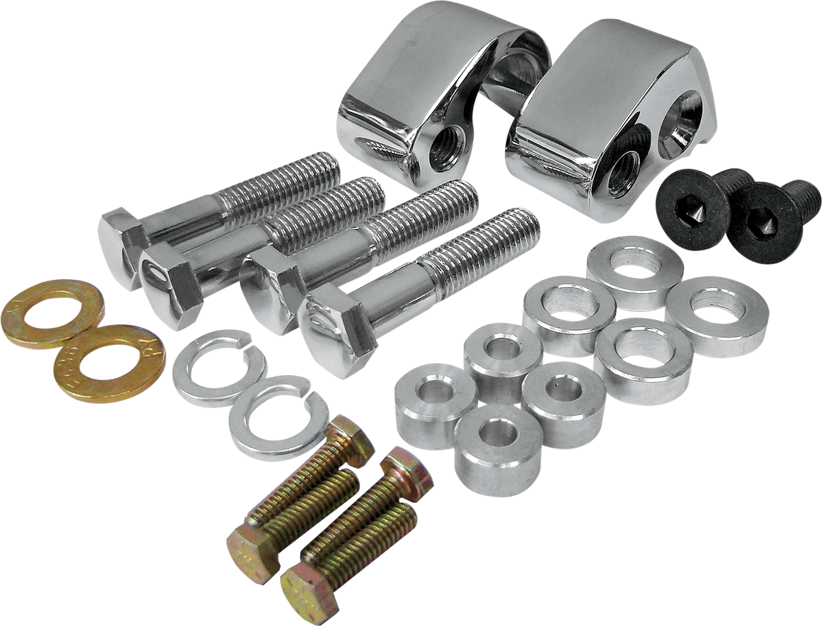 LA Choppers Rear Lowering Kit Chrome LA-7590-00