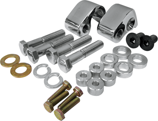 LA Choppers Rear Lowering Kit Chrome LA-7590-00