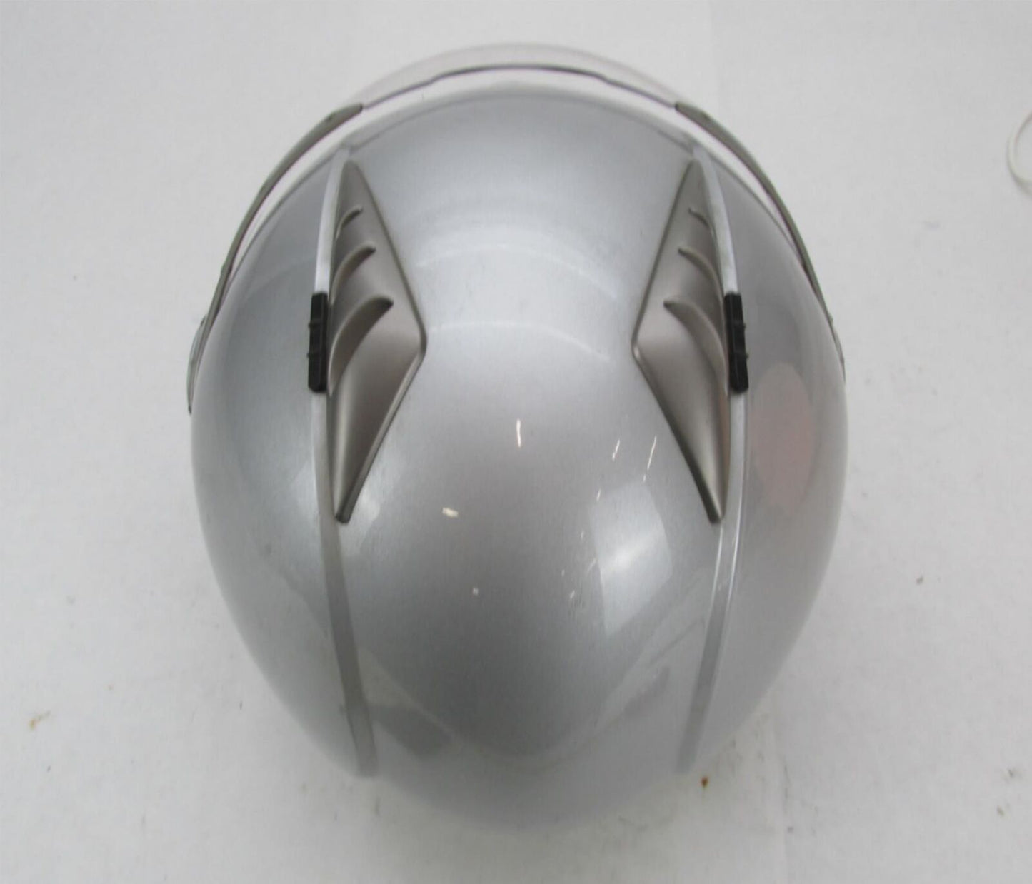 BILT Silver Renegade Half Open Face Motorcycle Helmet Size Medium M ECE/22-05