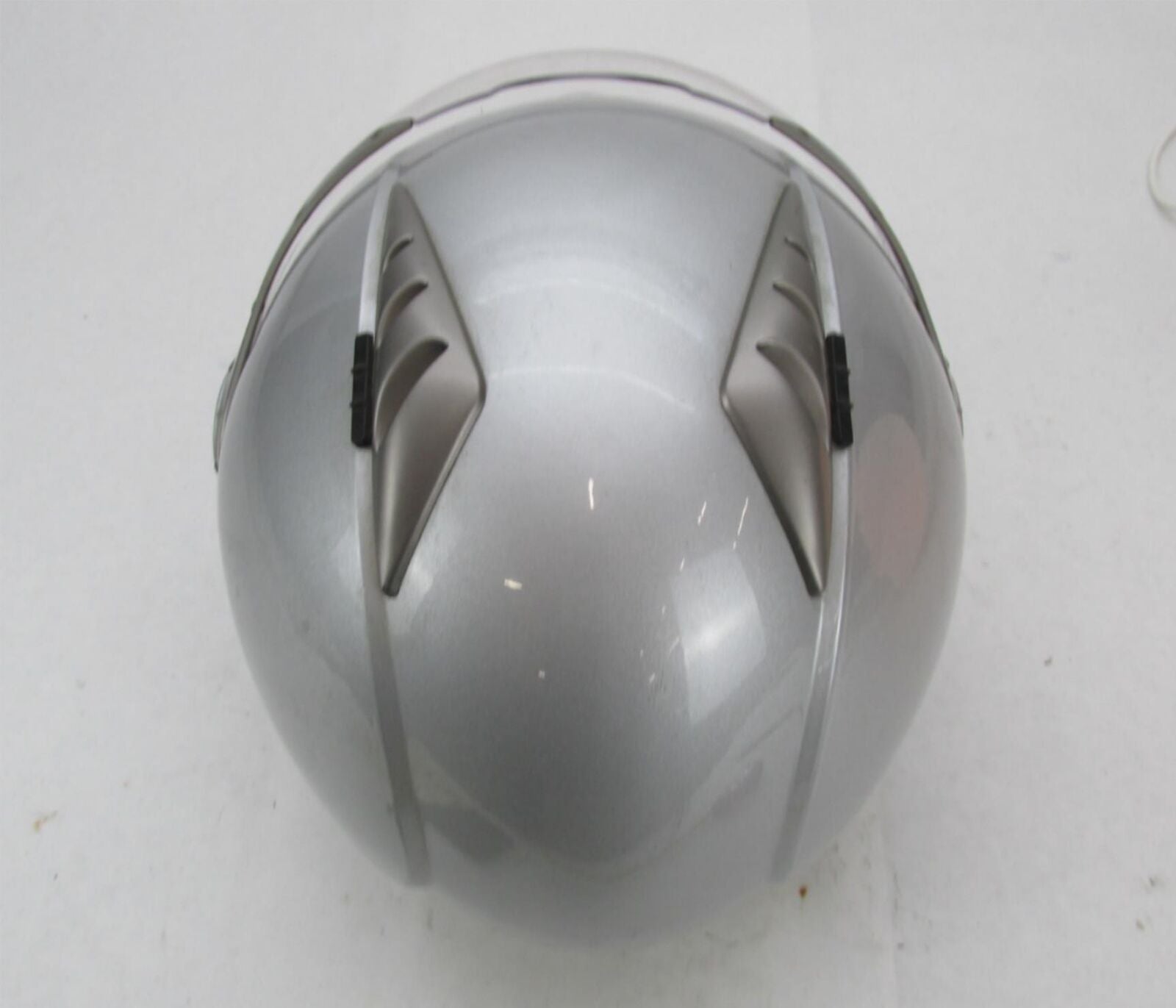 BILT Silver Renegade Half Open Face Motorcycle Helmet Size Medium M ECE/22-05