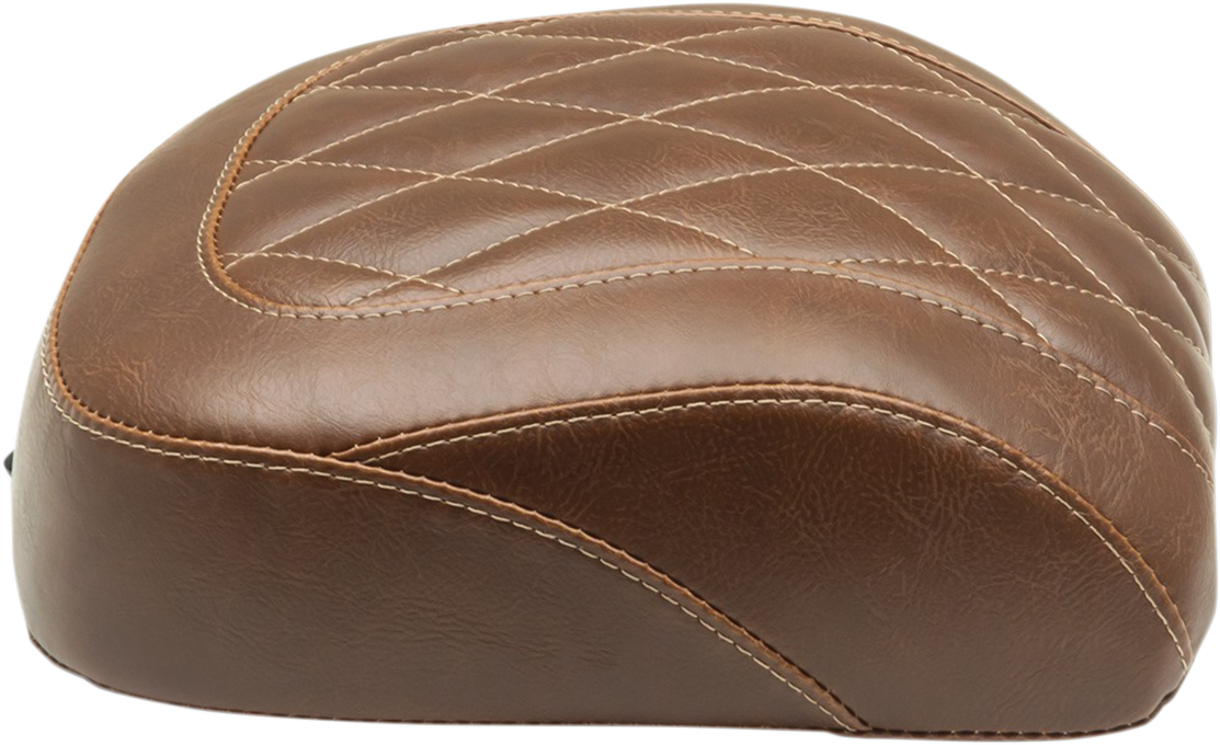 Mustang Wide Tripper Solo Seat Brown Diamond 83060