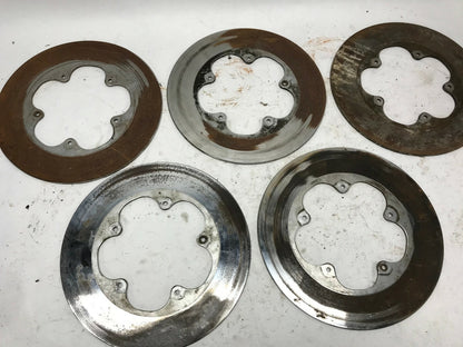 Lot (5) 1974-77 Harley Ironhead Sportster XL XLCH Rear Rotor Disc Brak