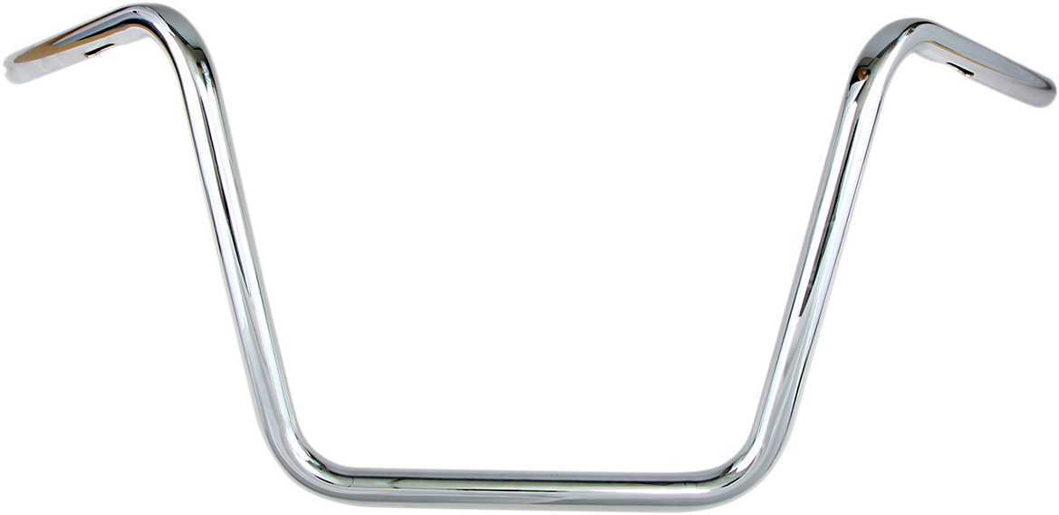Drag Specialties 1in. Handlebar Chrome Buckhorn High Bend