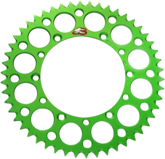 Renthal Twinring Heavy Duty Rear Sprocket 49T Green 112052049GPGN