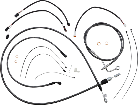 Magnum KARBONFIBR Designer Handlebar Installation Kit 7871152