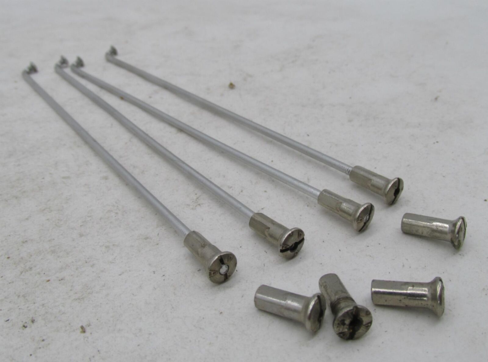 Lot of 4 Aermacchi NOS Spokes & Nipples 1966 M50, MS50, ’67-70 M65 43100-66