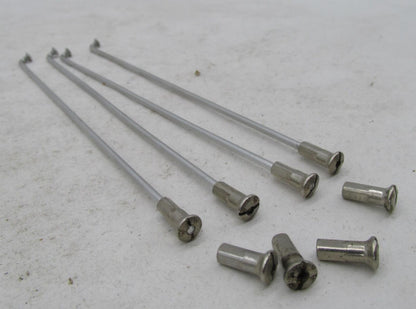 Lot of 4 Aermacchi NOS Spokes & Nipples 1966 M50, MS50, ’67-70 M65 43100-66
