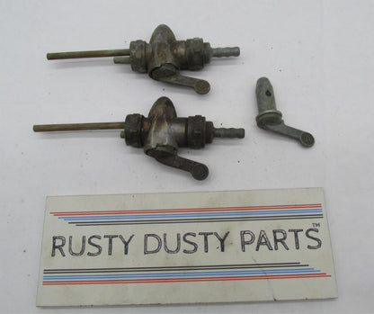 Lot of 2 Vintage Everbest Fuel Petcocks BMW Motorcycles Gas Tank Valves
