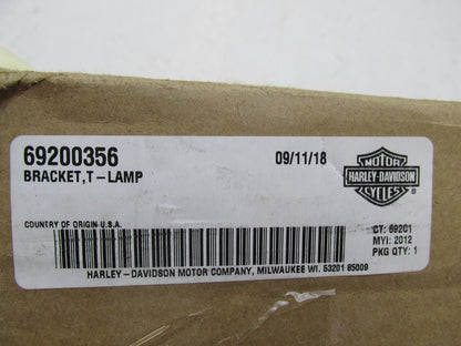 Harley Davidson Genuine NOS Softail T-Lamp Bracket 69200356