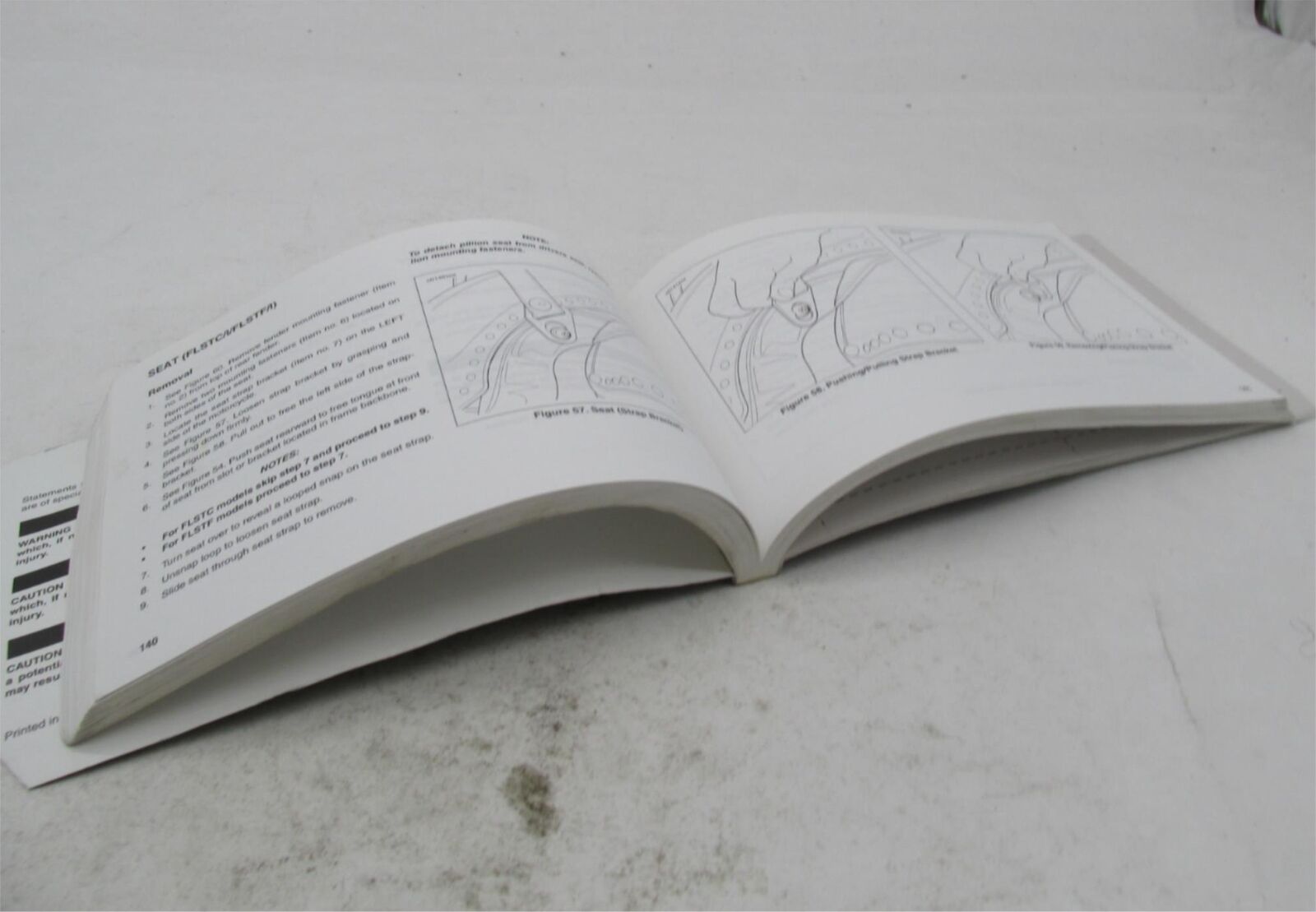 Harley-Davidson Official Factory 2001 Softail Owner's Manual Book 99469-01