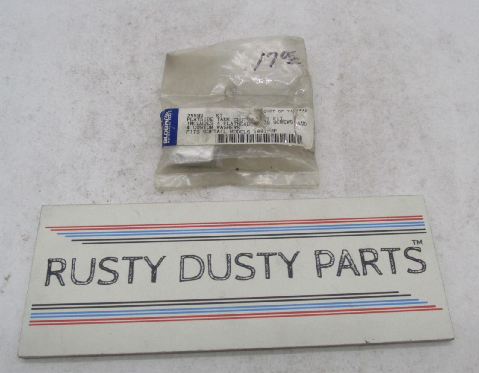 Lot of 2 Harley Davidson 1991 - Up Softail Flatside Tank Washers 25590