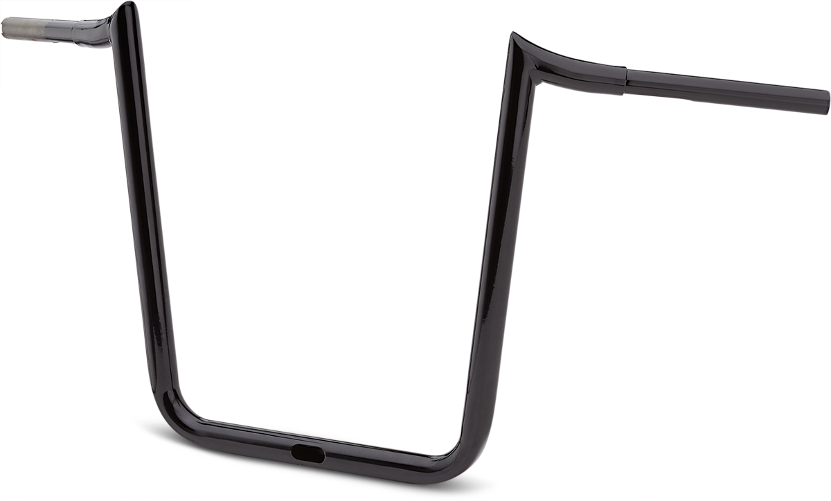 LA Choppers 1 1/4" Hefty Prime Ape Handlebars Black 18" End rise LA-7353-18B